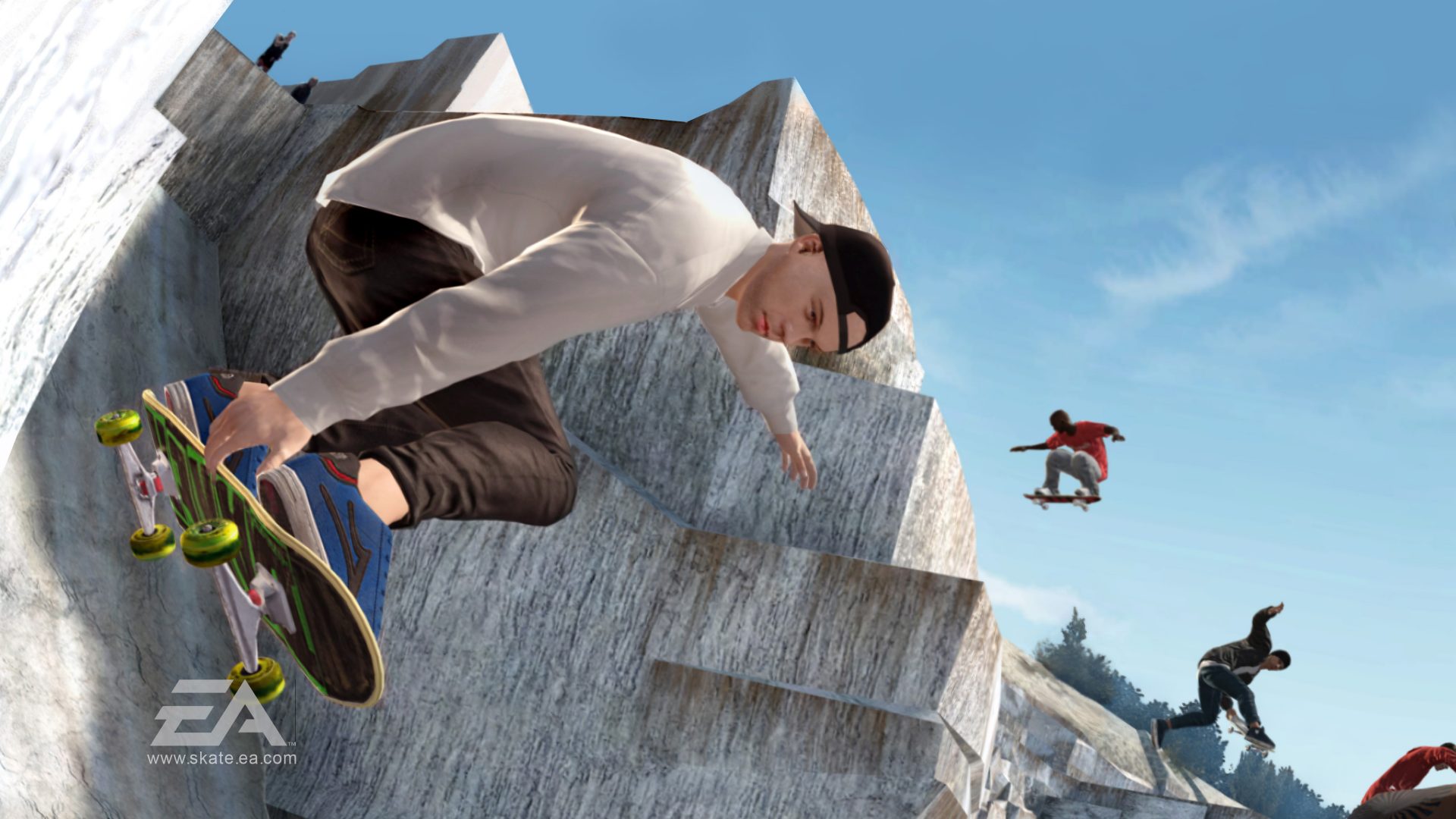 Skate 3 original game screenshot published by Electronic Arts
