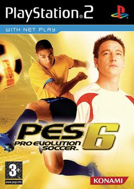 Pro Evolution Soccer 6 original artwork