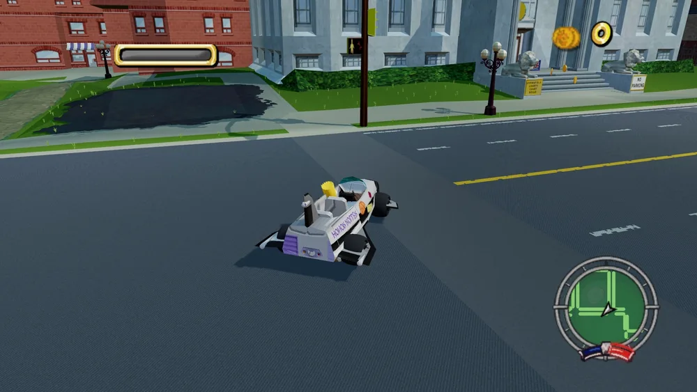Simpsons Hit and Run — related browser-build screenshot